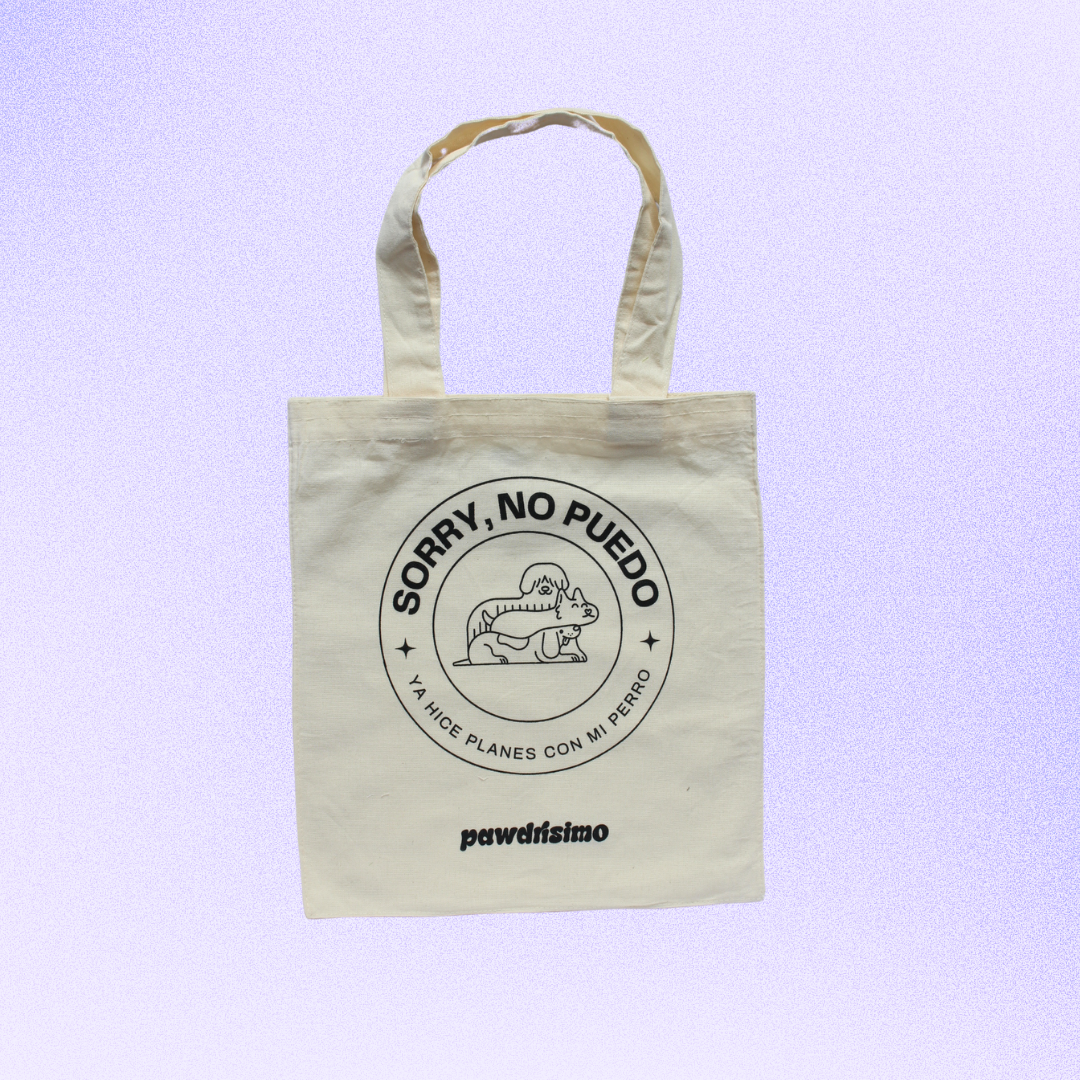 Tote Bag- Planes con mi mascota